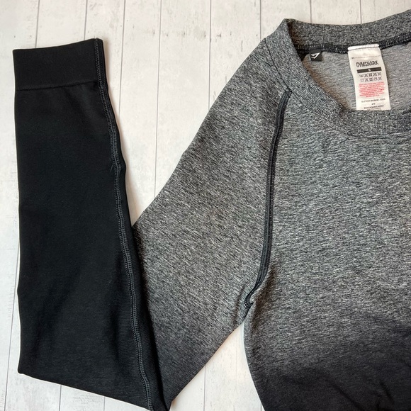 VITAL SEAMLESS 2.0 LONG SLEEVE CROP TOP AND LEGGINGS - Picture 9 of 9